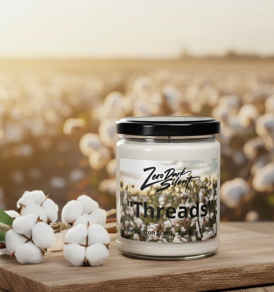 Scented Soy Candle "Threads"