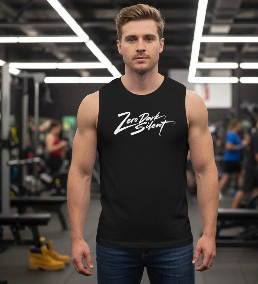 Men's Muscle Shirt "Listen"