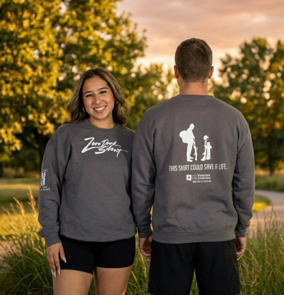 Crewneck Sweatshirt "Life"