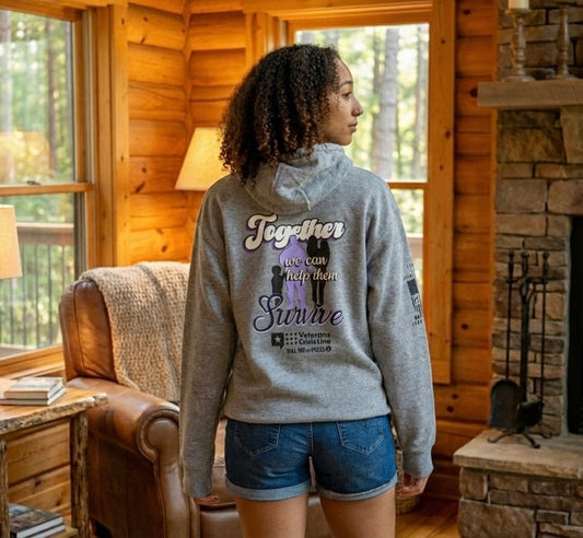 Women's Pullover Hoodie "Survive"